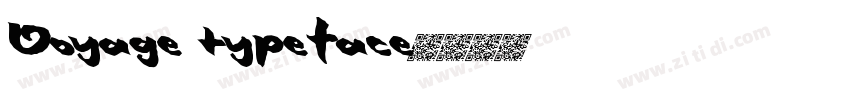 Voyage typeface字体转换